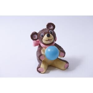 1978, Wilton, Teddy Bear, Cake Top, PVC Figure, Collectible, ~ 250407-WH 167